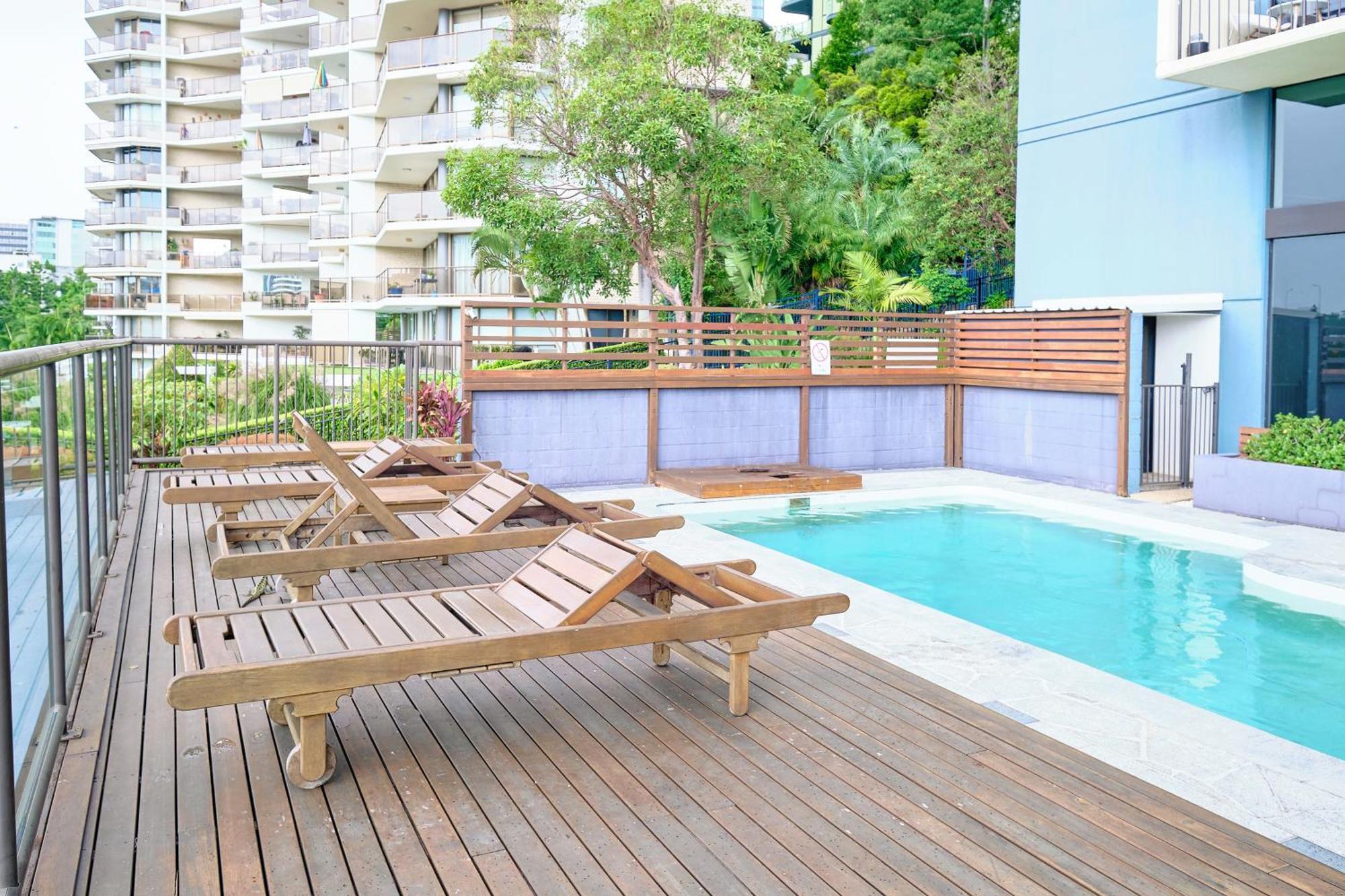 River Plaza Apartments Brisbane Southbank Exteriér fotografie