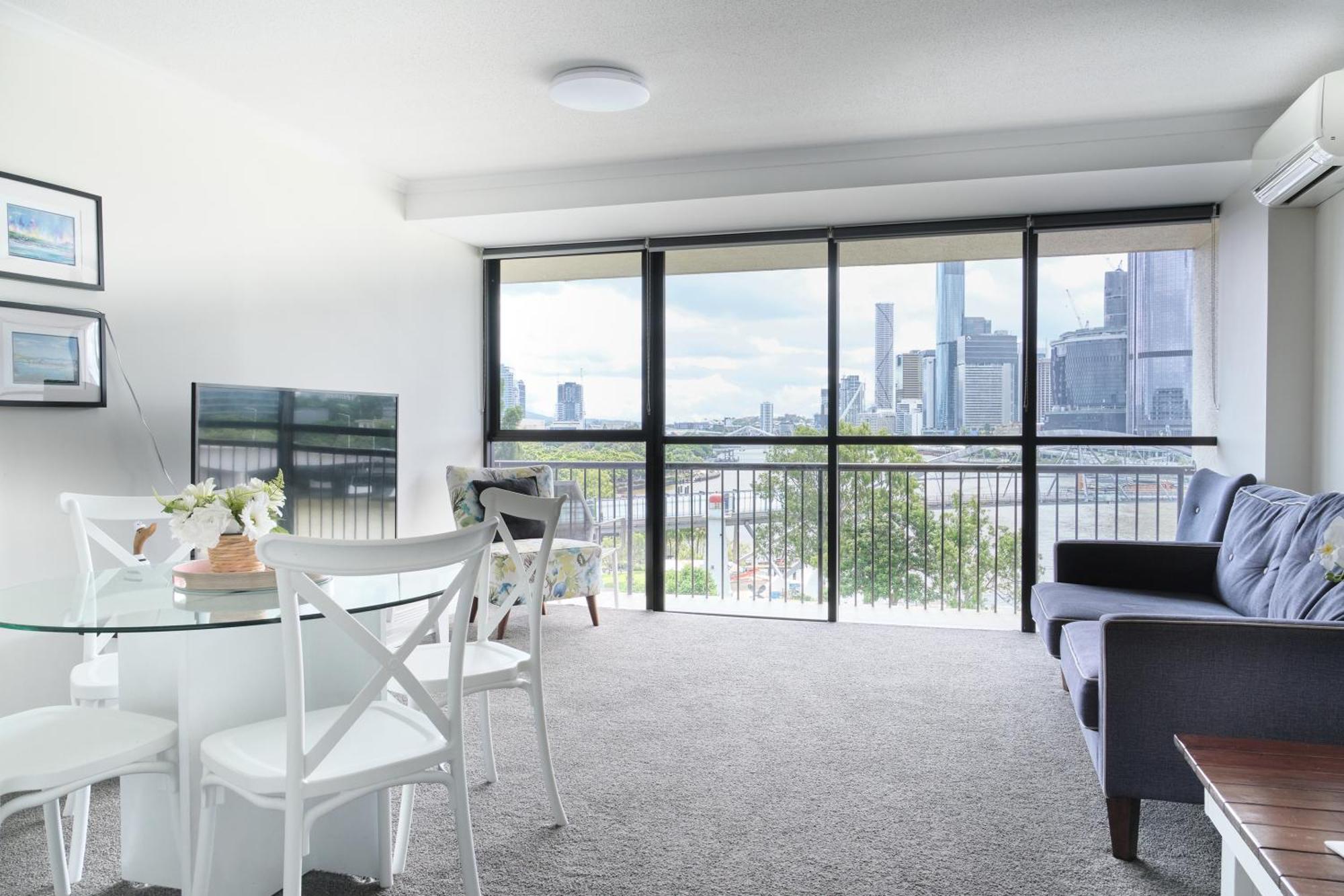 River Plaza Apartments Brisbane Southbank Exteriér fotografie
