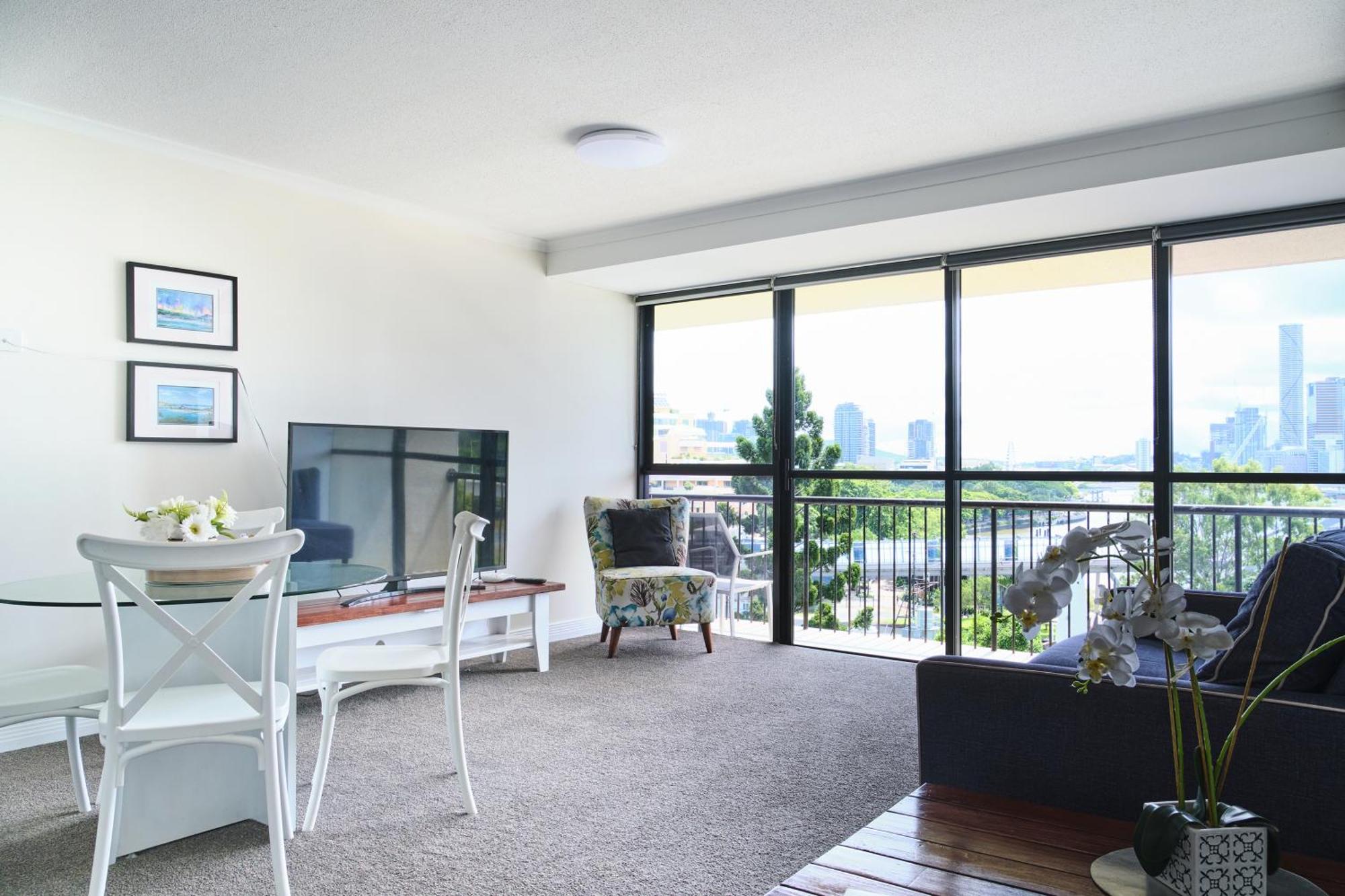 River Plaza Apartments Brisbane Southbank Exteriér fotografie